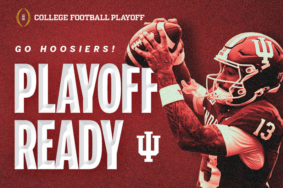 Go Hoosiers! Playoff ready.