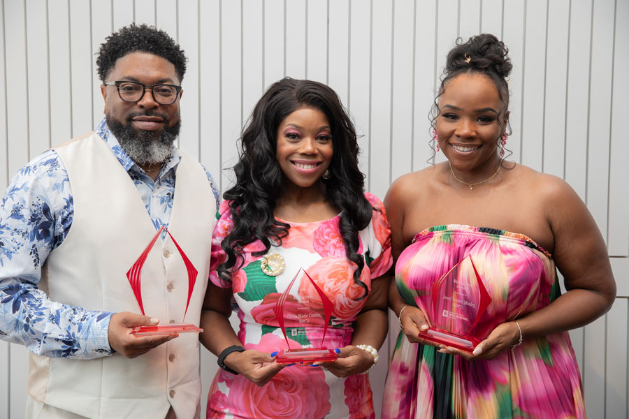 Group of award winners at IUAA Jazz Brunch